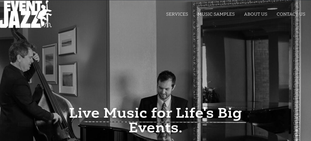 homepage for eventjazz.band